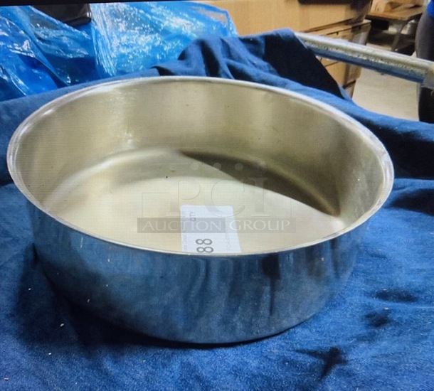 One DW Haber & Son Stainless Steel Bowl. 12X3.5 - Image 1 of 1