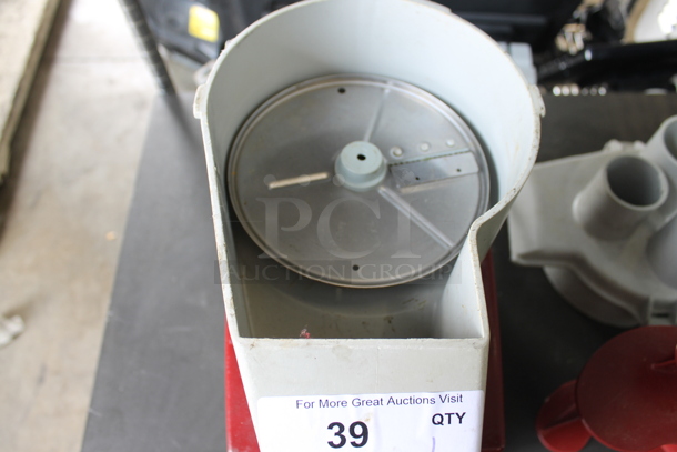 Robot Coupe R2 Ultra Metal Commercial Countertop Food Processor w/ Blade. Tested and Does Not Power On - Image 4 of 7