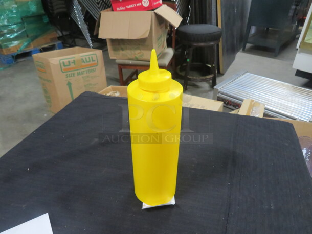 NEW Yellow Squeeze Bottle. 12XBID