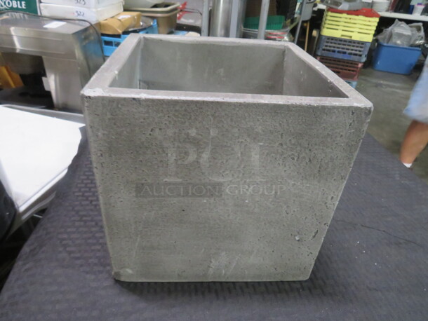 One 10X10X10 Heavy Planter. - Image 1 of 1
