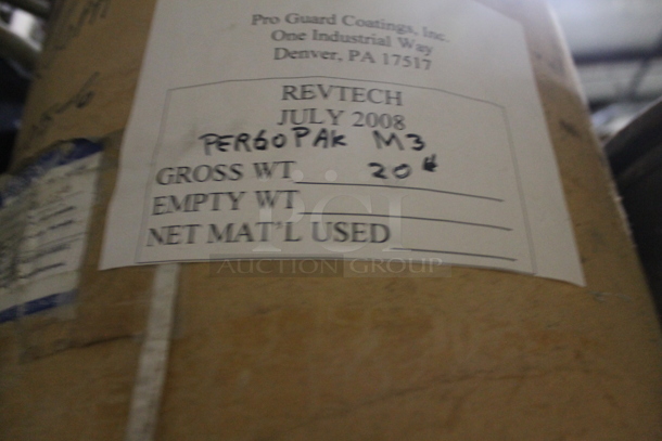 ALL ONE MONEY! PALLET LOT OF Various Items Including Bi Flare 83 Luster Pigment, SeamTek Grout and Finish Resin, Organic Peroxide, Spectrum Chemical, Min-u-sil 10 Silica. BUYER MUST REMOVE.  - Image 10 of 12