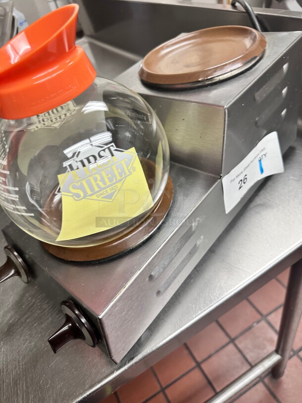 Working! Farmer Brothers Double Commercial Coffee Warming Heater 115 Volt NSF Tested and Working! - Image 5 of 6