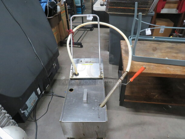 One Frymaster Portable Filter Fryer. Model# PF50. $2810.00 - Image 1 of 4