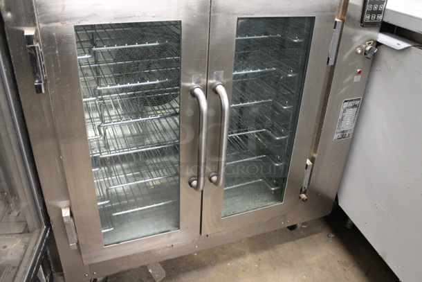 Doyon 261 Stainless Steel Commercial Electric Powered Oven Proofer on Commercial Casters. 120/208 Volts, 1 Phase.  - Image 9 of 12