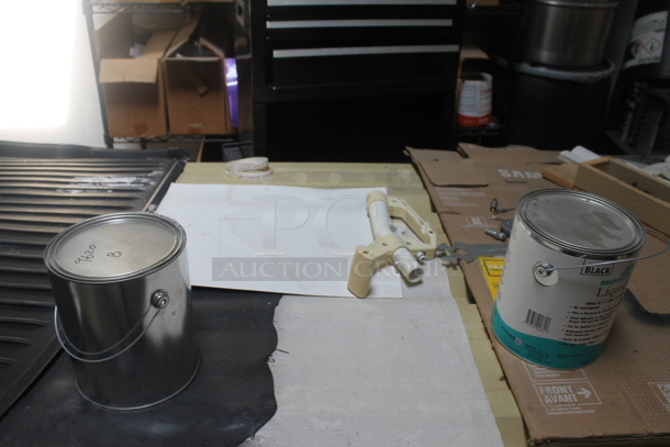 ALL ONE MONEY! Lot of 2 Laundry Carts w/ Countertop and Contents. BUYER MUST REMOVE. - Image 4 of 7