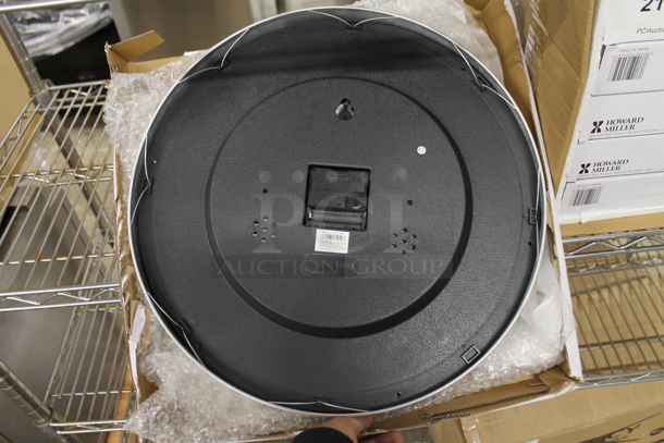 7 BRAND NEW SCRATCH AND DENT! Spokane 625-450 Metal Clocks. 7 Times Your Bid! - Image 2 of 5