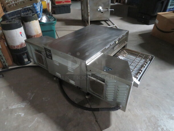 WOW!!!! One Turbochef Counter Top Ventless Conveyor Pizza Oven. Model# HHC2020. 208-240 Volt. 3 Phase. 49X35X17. $20,630.00. - Image 3 of 4