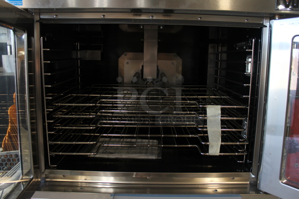 2 BRAND NEW SCRATCH AND DENT! Vulcan VC4GD-11D150K ENERGY STAR Stainless Steel Commercial Propane Gas Powered Full Size Convection Oven w/ View Through Doors, Metal Oven Racks and Thermostatic Controls. Does Not Have Legs. 2 Times Your Bid! - Image 8 of 11