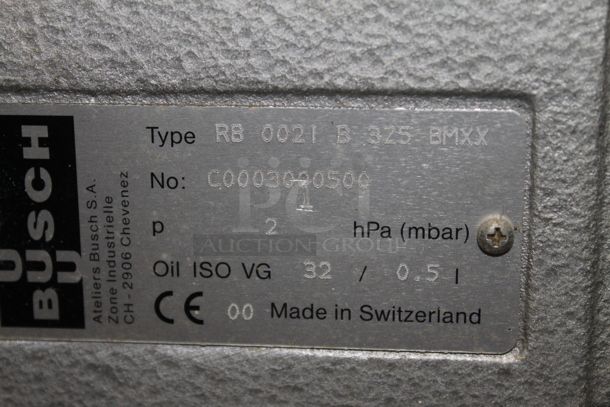 Hi-Tech Vacuum Inc RB 0021 B 325 BMXX Stainless Steel Commercial Single Chamber Vacuum Sealer on Commercial Casters. Tested and Powers On - Image 9 of 11