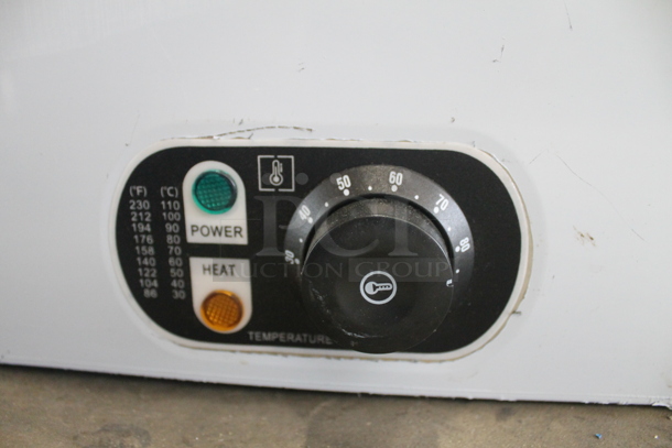 Vevor NB-6V Stainless Steel Commercial Countertop Refrigerated Rail w/ 6 Stainless Steel 1/3x6 Drop In Bins and Lids. 110 Volts, 1 Phase. Tested and Working! - Image 7 of 10