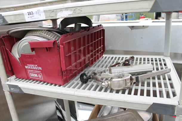 ALL ONE MONEY! Metro Lot of Various Items Including Metal Baking Pans. Does Not Include Shelving Unit. - Image 4 of 5