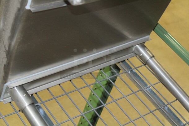 NEW! Advance Tabco Model DTS-S60-48L-X Commercial Stainless Steel Left Side Dish Table With Sink And Drainboard. 47.5x30x45 - Image 5 of 5