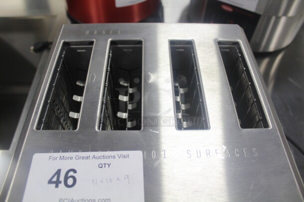 NEW! Waring Model WCT815 Commercial 4 Slot Toaster. 11x10x9. 208V/60Hz.   - Image 2 of 6