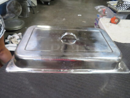 Full Size Stainless Steel Chafer Lid. 3XBID