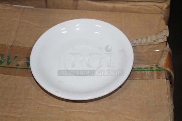 NEW IN BOX! 2 Boxes (36 Count Each) Vertex 4 7/8" Saucers. 72X Your Bid!  - Image 1 of 2
