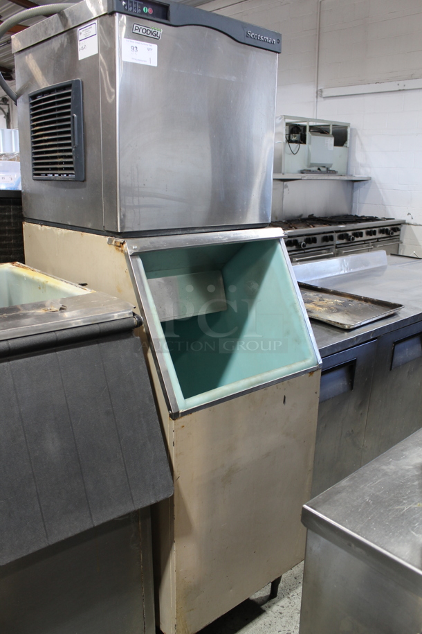 Scotsman Prodigy C0522MA-1B Stainless Steel Commercial Ice Head on Commercial Ice Bin. 115 Volts, 1 Phase. - Image 1 of 6