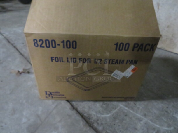 One Box Of Half Size Steam Table Pan LIDS. - Image 1 of 1