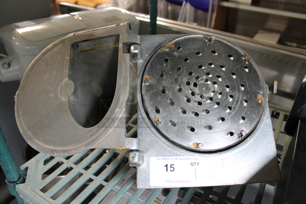 Metal Commercial Pelican Head w/ Grating Blade. - Image 2 of 4