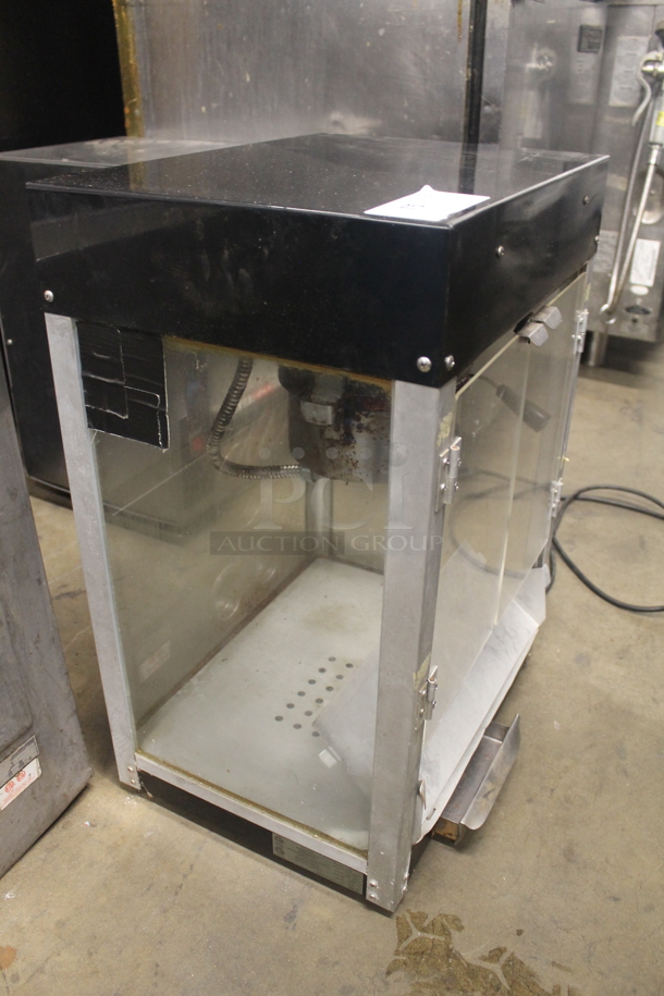 2013 11065 Metal Commercial Countertop Popcorn Machine and Merchandiser. 120 Volts, 1 Phase. Tested and Working! - Image 2 of 7