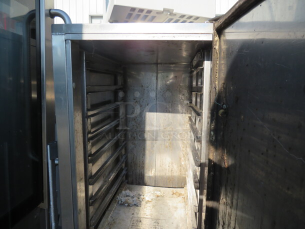 One Carter Hoffman 1 Door Heated Holding Cabinet On Casters. #PH1200. 120 Volt. 24X28X58. $5666.00 - Image 2 of 2