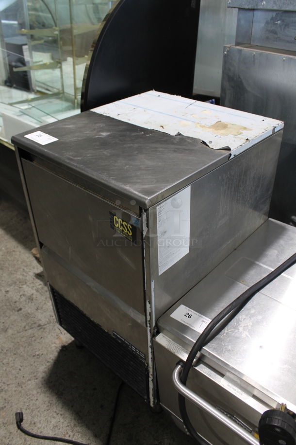 ITV SPIKA NG 125-A1H ENERGY STAR Metal Commercial Self Contained Undercounter Ice Machine. 115 Volts, 1 Phase.  - Image 2 of 8