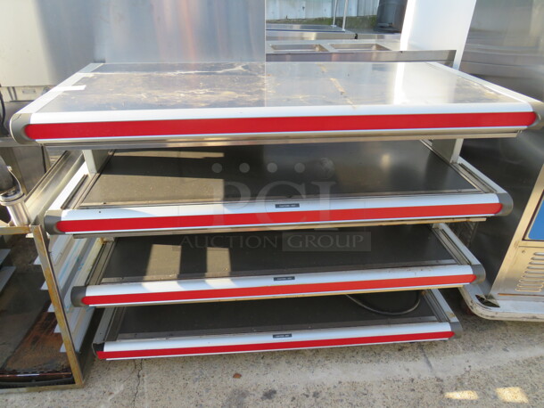 One 3 Shelf Display Warmer With Hatco Food Warmers. #GR2SDH. 120-208-240 Volt. 1 Phase. 54X26.5X40 - Image 1 of 2