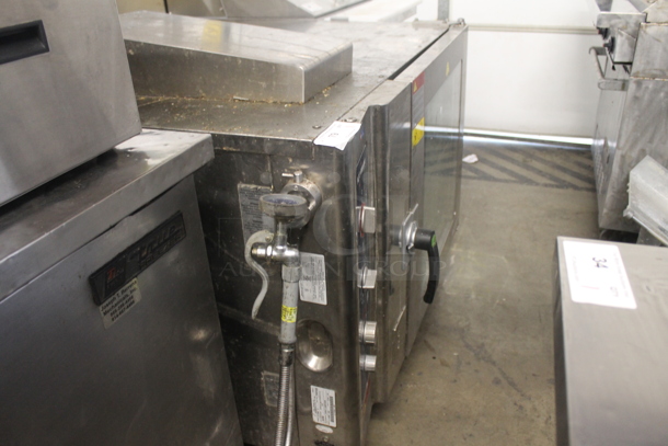 2012 Alto Shaam 7.14 ESG S Stainless Steel Commercial Propane Gas Powered Combitherm Convection Oven w/ View Through Door and Metal Oven Racks. 88,000 BTU. - Image 2 of 8