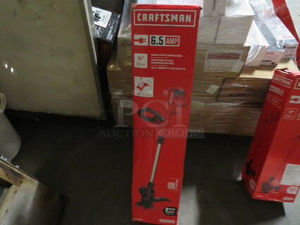 One Craftsman 6.5 Amp Electric Weedeater.