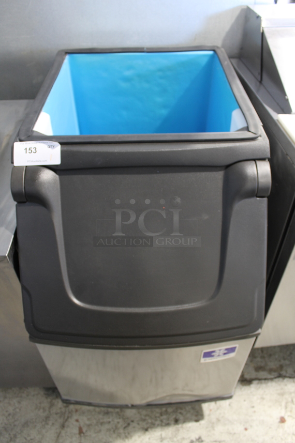 BRAND NEW SCRATCH AND DENT! Manitowoc D320 Stainless Steel Commercial Ice Bin. 