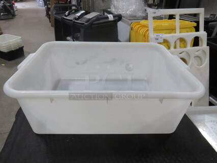 White Bussing Tub. 3XBID