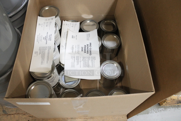 ALL ONE MONEY! PALLET LOT of Various Items Including Gray Buckets of Bonding Primer. BUYER MUST REMOVE. - Image 3 of 4