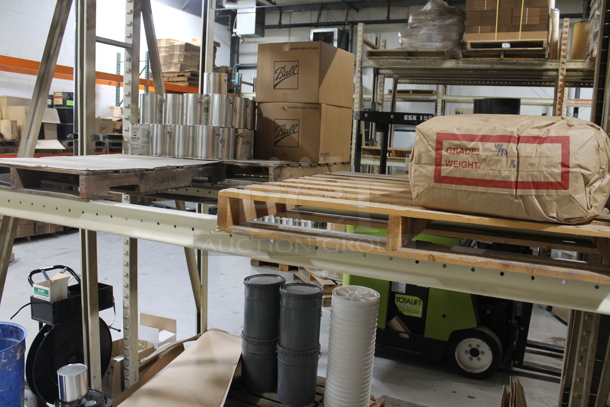 ALL ONE MONEY! THREE PALLET LOT of Various Items Including Pro Guard Epoxy Part A and C. BUYER MUST REMOVE. - Image 3 of 6