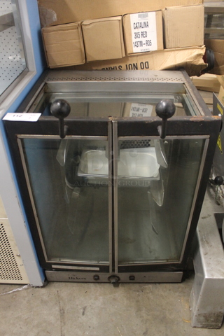Hickory N/1.9e Stainless Steel Commercial Countertop Electric Powered Rotisserie Oven. 208 Volts, 3 Phase.