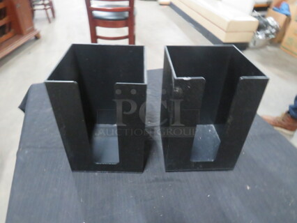Black Poly Organizer. 2XBID.