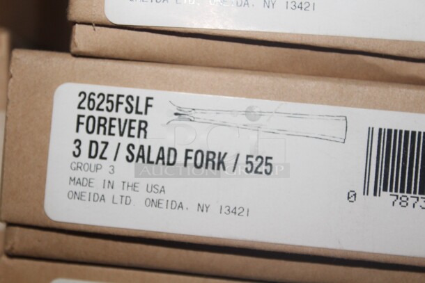 NEW IN BOX! 14 Boxes (24 Count Each) Oneida Forever Spoons, Forks, And Knives. 14X Your Bid!  - Image 4 of 5