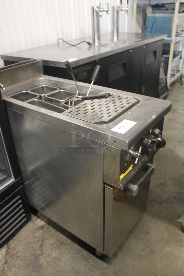 Stainless Steel Commercial Natural Gas Powered Pasta Cooker. - Image 2 of 7