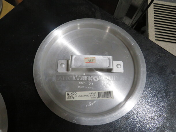 NEW Winco Aluminum Lid. #CPSF-10. 3XBID - Image 1 of 1
