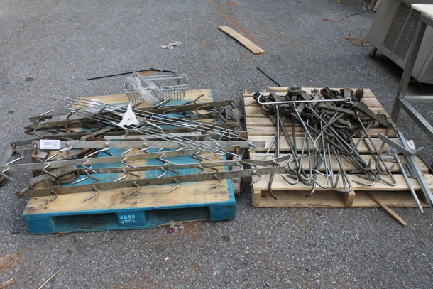 ALL ONE MONEY! TWO PALLET LOT of Metal Pieces.
