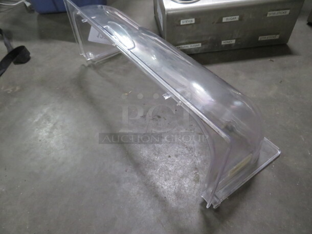 One Full Size Rolltop Clear Poly Chafer Lid. #PLRCF001R. $77.63. - Image 2 of 2