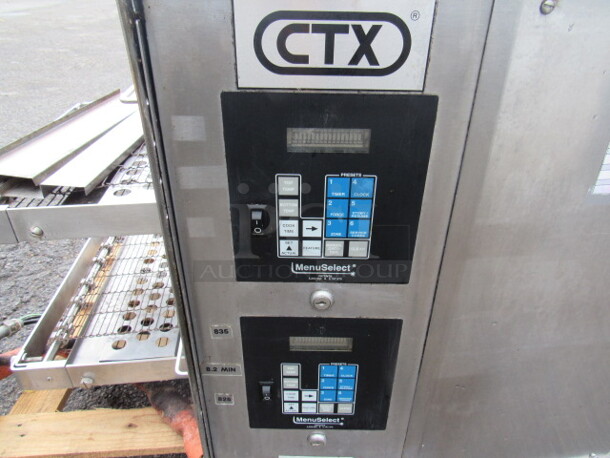 One CTX Double Conveyor Pizza Oven. Model# DZ33. 59X36X28.5 - Image 3 of 5