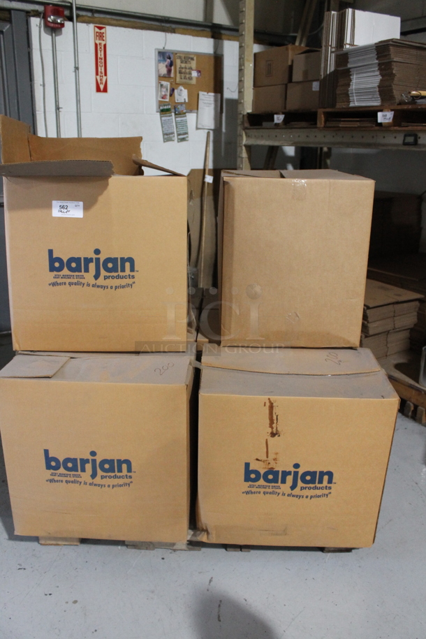 ALL ONE MONEY! PALLET LOT of Barjan Cardboard Boxes.  BUYER MUST REMOVE. - Image 1 of 3
