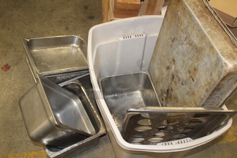 ALL ONE MONEY! Miscellaneous Stainless Steel Inserts/Pans 