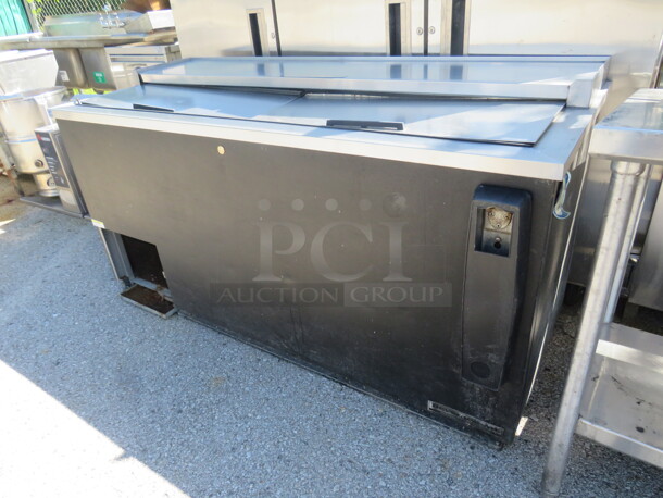 One WORKING Beverage Air Bottle Box. Model# DW64. 115 Volt. 65X27X34 - Image 2 of 2