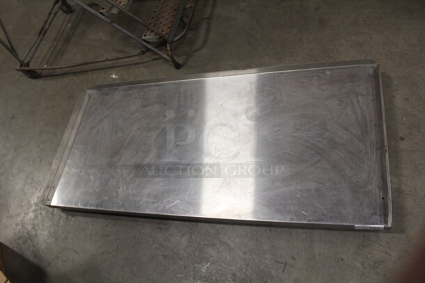 SUPER! Commercial Stainless Steel Table Top. 66x30x4 - Image 1 of 2