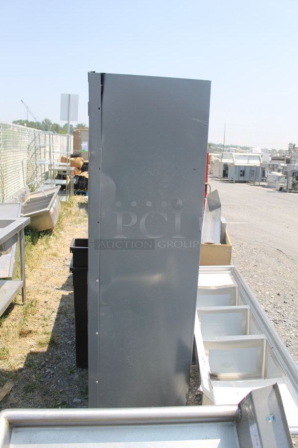 2 Tier Gray 6 Door Locker - Image 4 of 10