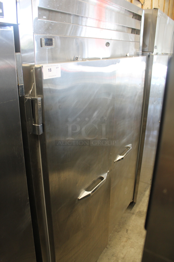 Randell 2020FM Stainless Steel Commercial 2 Door Reach In Freezer w/ Poly Coated Racks. 115 Volts, 1 Phase. Tested and Working! - Image 2 of 5