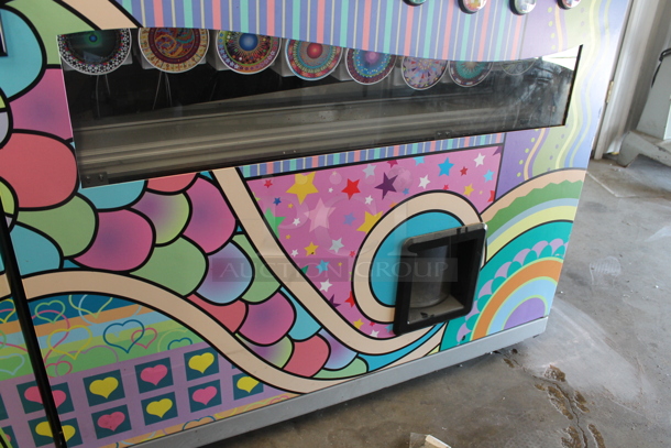 Sweet Amanda Metal Commercial Floor Style Fully Automated Candy Dispensing Machine w/ Capsule Dispensing System on Commercial Casters. - Image 12 of 12