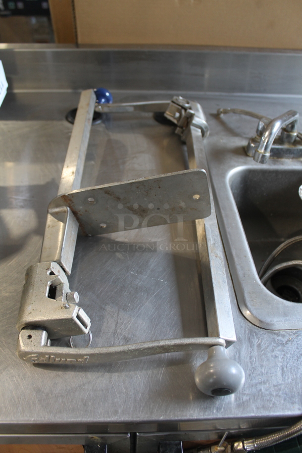 ALL ONE MONEY! Lot of Various Metal Items Including 2 Commercial Can Openers and 2 Nemco Rocking Salad Tossers - Image 2 of 3