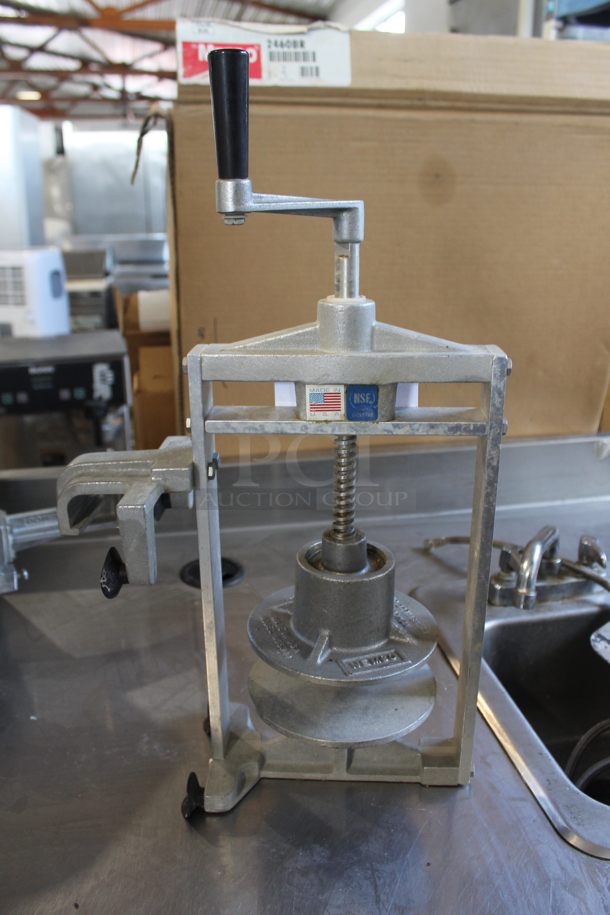 Nemco Metal Commercial Tuna Can Press. - Image 3 of 3