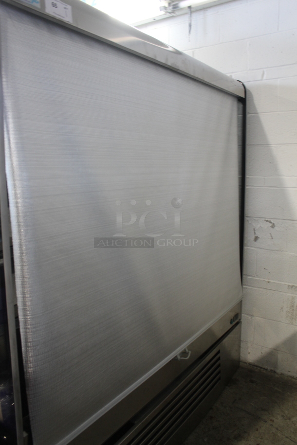 2021 Cosmo Stainless Steel Commercial Floor Style Open Grab N Go Merchandiser w/ Metal Shelves. 230 Volts. - Image 7 of 10